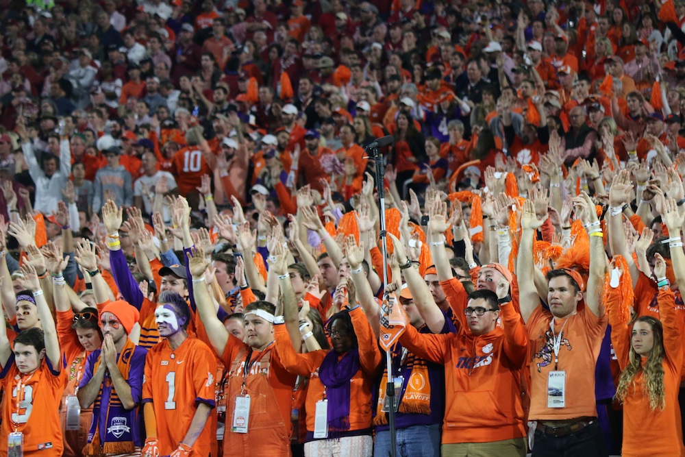 Clemson fans 3