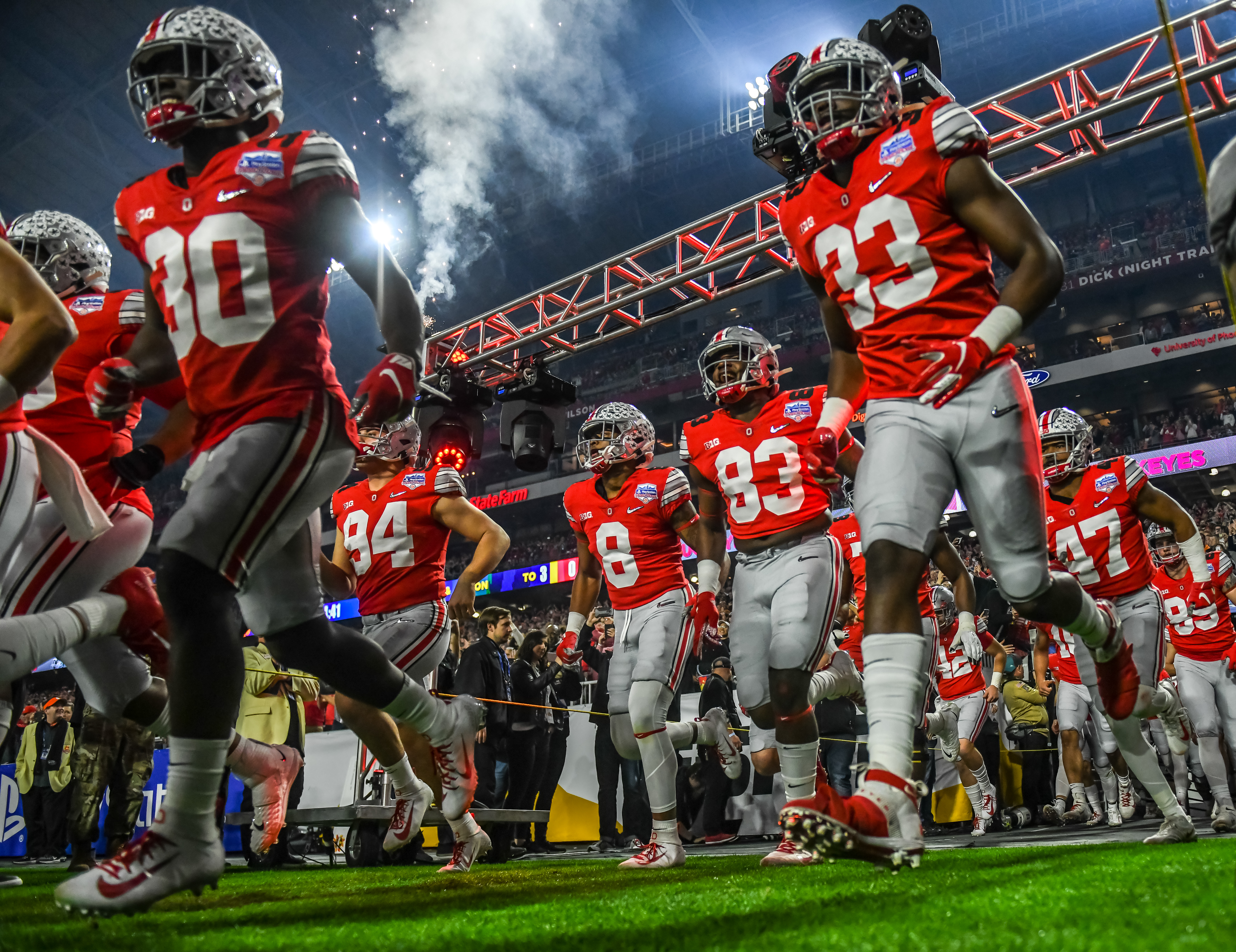 Fiesta Bowl 2019 OSU vs Clem -12