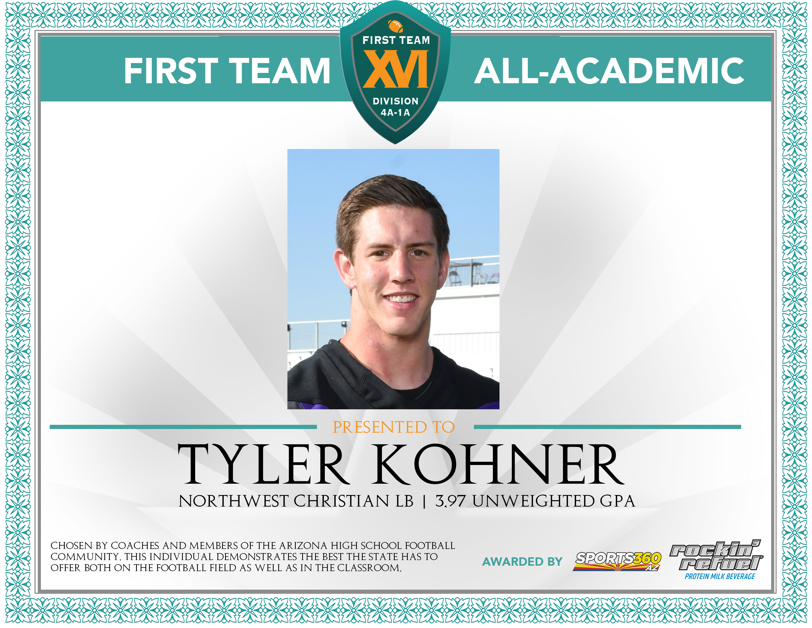 Tyler Kohner, Northwest Christian