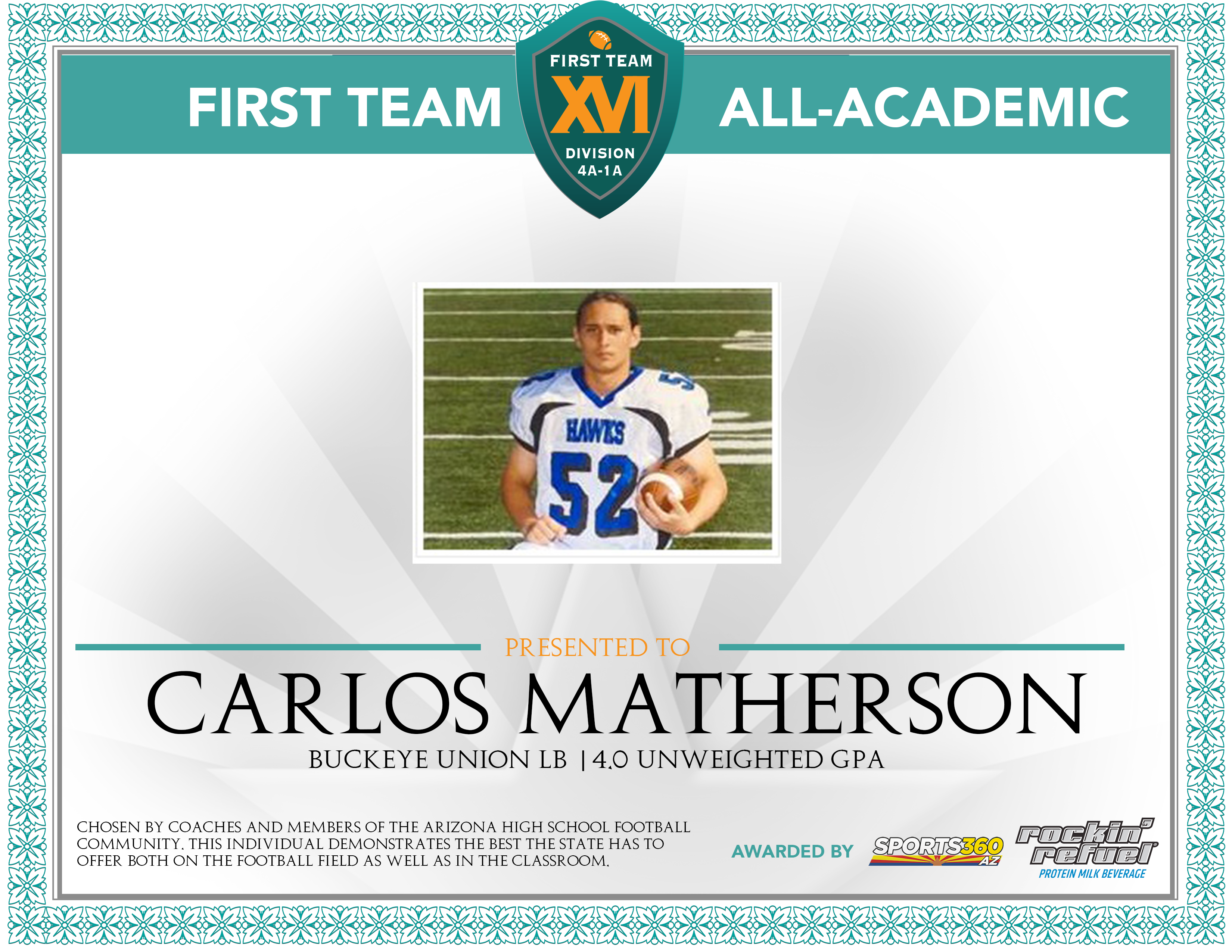 Carlos Matherson, Buckeye Union