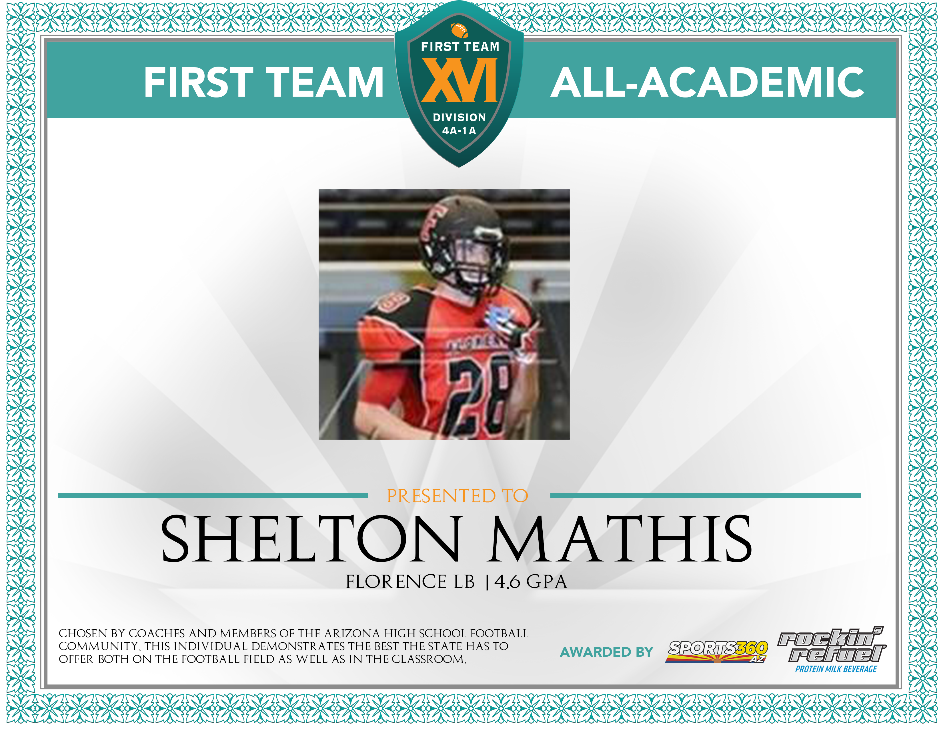 Shelton Mathis, Florence