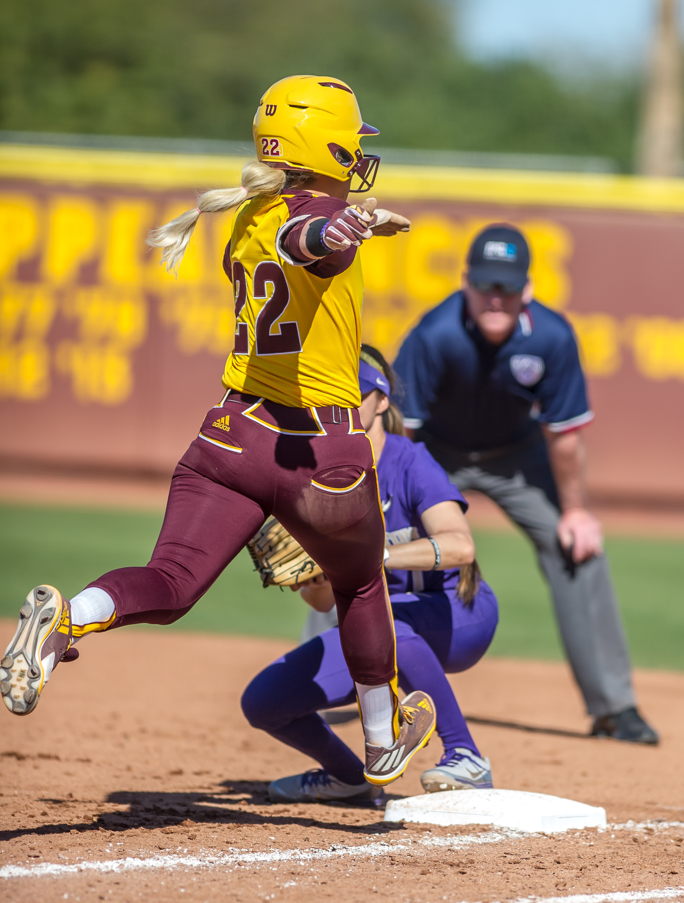 asu softball vs UW -44