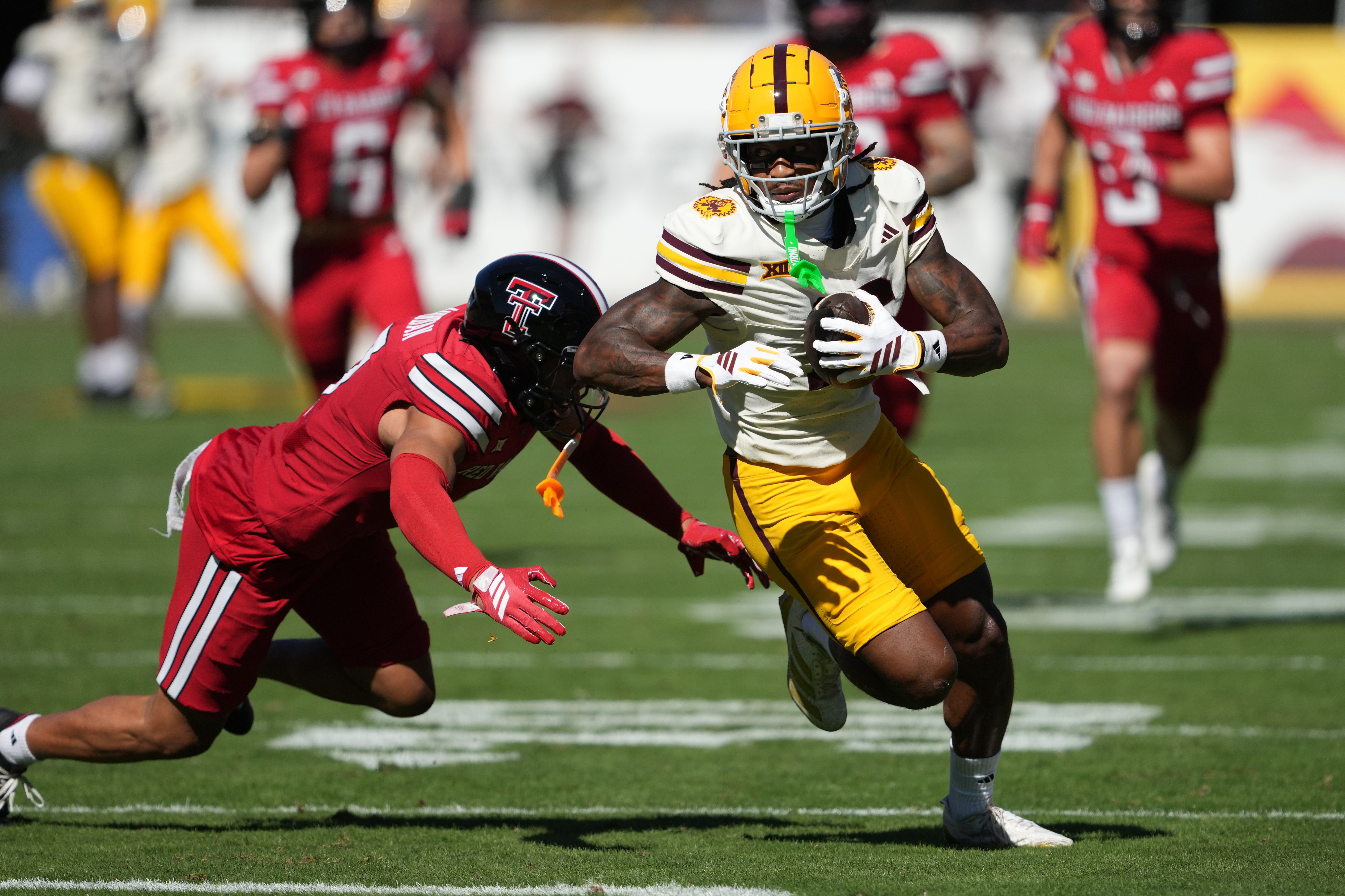 When does storming the field stop? Sun Devils beat Texas Tech…